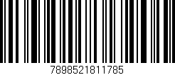 Código de barras (EAN, GTIN, SKU, ISBN): '7898521811785'