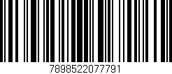 Código de barras (EAN, GTIN, SKU, ISBN): '7898522077791'