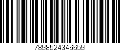 Código de barras (EAN, GTIN, SKU, ISBN): '7898524346659'