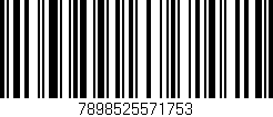Código de barras (EAN, GTIN, SKU, ISBN): '7898525571753'