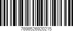 Código de barras (EAN, GTIN, SKU, ISBN): '7898526920215'