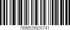 Código de barras (EAN, GTIN, SKU, ISBN): '7898526920741'