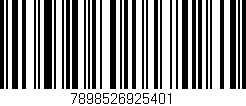 Código de barras (EAN, GTIN, SKU, ISBN): '7898526925401'