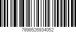 Código de barras (EAN, GTIN, SKU, ISBN): '7898526934052'