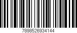 Código de barras (EAN, GTIN, SKU, ISBN): '7898526934144'