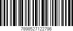 Código de barras (EAN, GTIN, SKU, ISBN): '7898527122796'