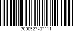 Código de barras (EAN, GTIN, SKU, ISBN): '7898527407111'