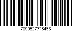 Código de barras (EAN, GTIN, SKU, ISBN): '7898527775456'