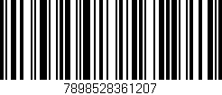 Código de barras (EAN, GTIN, SKU, ISBN): '7898528361207'