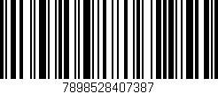 Código de barras (EAN, GTIN, SKU, ISBN): '7898528407387'