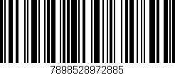 Código de barras (EAN, GTIN, SKU, ISBN): '7898528972885'