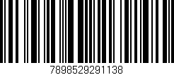 Código de barras (EAN, GTIN, SKU, ISBN): '7898529291138'