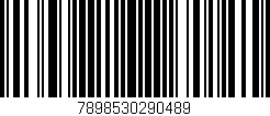 Código de barras (EAN, GTIN, SKU, ISBN): '7898530290489'
