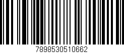 Código de barras (EAN, GTIN, SKU, ISBN): '7898530510662'