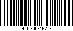 Código de barras (EAN, GTIN, SKU, ISBN): '7898530516725'