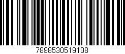 Código de barras (EAN, GTIN, SKU, ISBN): '7898530519108'