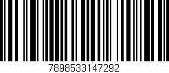Código de barras (EAN, GTIN, SKU, ISBN): '7898533147292'