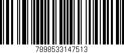 Código de barras (EAN, GTIN, SKU, ISBN): '7898533147513'