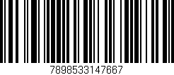 Código de barras (EAN, GTIN, SKU, ISBN): '7898533147667'