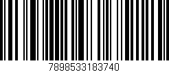Código de barras (EAN, GTIN, SKU, ISBN): '7898533183740'