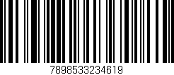 Código de barras (EAN, GTIN, SKU, ISBN): '7898533234619'