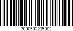 Código de barras (EAN, GTIN, SKU, ISBN): '7898533235302'