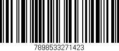 Código de barras (EAN, GTIN, SKU, ISBN): '7898533271423'