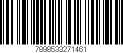 Código de barras (EAN, GTIN, SKU, ISBN): '7898533271461'