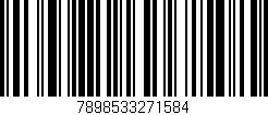 Código de barras (EAN, GTIN, SKU, ISBN): '7898533271584'
