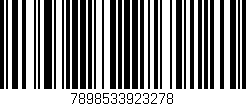 Código de barras (EAN, GTIN, SKU, ISBN): '7898533923278'