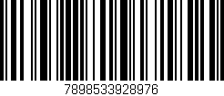 Código de barras (EAN, GTIN, SKU, ISBN): '7898533928976'