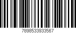 Código de barras (EAN, GTIN, SKU, ISBN): '7898533933567'