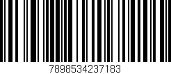 Código de barras (EAN, GTIN, SKU, ISBN): '7898534237183'