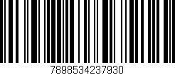 Código de barras (EAN, GTIN, SKU, ISBN): '7898534237930'