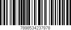Código de barras (EAN, GTIN, SKU, ISBN): '7898534237978'