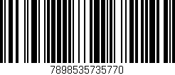 Código de barras (EAN, GTIN, SKU, ISBN): '7898535735770'