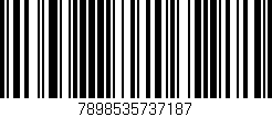 Código de barras (EAN, GTIN, SKU, ISBN): '7898535737187'
