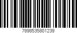 Código de barras (EAN, GTIN, SKU, ISBN): '7898535801239'