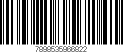 Código de barras (EAN, GTIN, SKU, ISBN): '7898535966822'