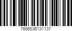 Código de barras (EAN, GTIN, SKU, ISBN): '7898536131137'