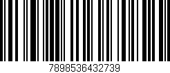 Código de barras (EAN, GTIN, SKU, ISBN): '7898536432739'