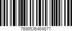 Código de barras (EAN, GTIN, SKU, ISBN): '7898536464877'