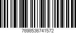 Código de barras (EAN, GTIN, SKU, ISBN): '7898536741572'