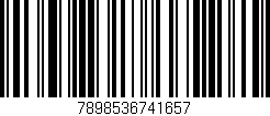 Código de barras (EAN, GTIN, SKU, ISBN): '7898536741657'
