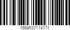 Código de barras (EAN, GTIN, SKU, ISBN): '7898537114771'