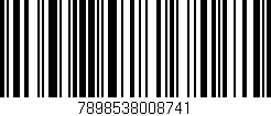 Código de barras (EAN, GTIN, SKU, ISBN): '7898538008741'