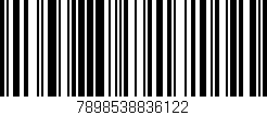 Código de barras (EAN, GTIN, SKU, ISBN): '7898538836122'