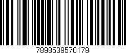 Código de barras (EAN, GTIN, SKU, ISBN): '7898539570179'