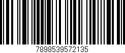 Código de barras (EAN, GTIN, SKU, ISBN): '7898539572135'