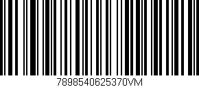Código de barras (EAN, GTIN, SKU, ISBN): '7898540625370VM'